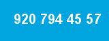 920 794 45 57 920 794 45 57